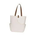 thumbnail image 3 of Almencla Pickleball Bag Lightweight Outdoor Sports Racquet Handbag with Paddle Pocket white, 3 of 8