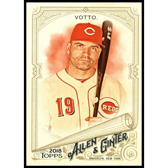 Collectible 2018 Topps Allen and Ginter #20 Joey Votto Reds MLB Baseball Trading Card