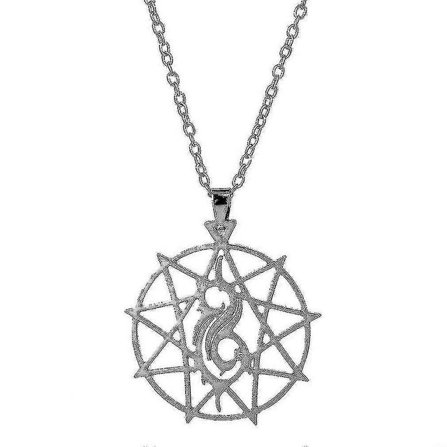 Jewelry Slipknot Necklace Hollow Pendant