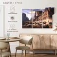 thumbnail image 5 of Elephant Stock Sandstone And Stolen Horses Wall Art - Horizontal Multi Panel Canvas - Living Room Wall Decor - Our America Multi Panel - Blue And Brown Decor By Jack Sorenson - 45" x 28", 5 of 8