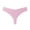 Pink, variant on Bpmpbo Women's Low Waist Thong Sexy Breathable Seamless Invisible Panties Solid Color Ribbed G-strings Comfortable Soft Sexy Briefs Non-marking Lightweight Underwear