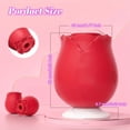 thumbnail image 4 of Rose Sucking Vibrator 10 Speed Vibrating Clit Sucker Nipple Oral Sex Clitoris Stimulation Female Masturbation Sex Toys For Women, 4 of 20