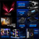 thumbnail image 3 of Computadora Escritorio Completa Xtreme PC Gaming AMD Radeon 780M Ryzen 9 7900 16GB DDR5 SSD 1TB Monitor Curvo 27 100Hz WIFI White juegos casuales, trabajo y estudio, 3 of 6