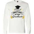 thumbnail image 3 of Inktastic Proud Brother Of The Graduate-Family Graduation Long Sleeve T-Shirt, 3 of 5