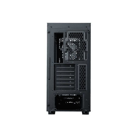 Cooler Master Elite 502 ATX High Airflow Minimalist PC Case, 410mm GPU Max, Compatible RTX 5090|RX 7090 XT, 360mm AIO Max, Type C, Tempered Glass, Triple 120mm aRGB PWM Fan, Intakes Grill