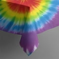 thumbnail image 5 of Rainbow Tie Dye Mandala Pattern Square Tablecloth,Waterproof Square Table Cover,Wipeable Spillproof Washable Table Cover for Home Kitchen Party Decor 60"x60"(152x152cm), 5 of 6