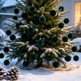 thumbnail image 5 of TMOYZQ 10 PCS Christmas Balls Bulk Shatterproof Plastic Christmas Tree Decorations for Decorative Hanging Baubles 3.1in, 5 of 6