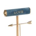 thumbnail image 3 of Jewelry Stand Solid Wood Base Rings Jewelry Stand Fixed Style Black, 3 of 5