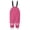 04#Hot Pink, variant on Waterproof Bib Rain Pants, Adjustable Overalls for Toddlers and Kids