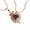 E, variant on APIPEE Heart Dagger Pendant Layered Necklace for Women