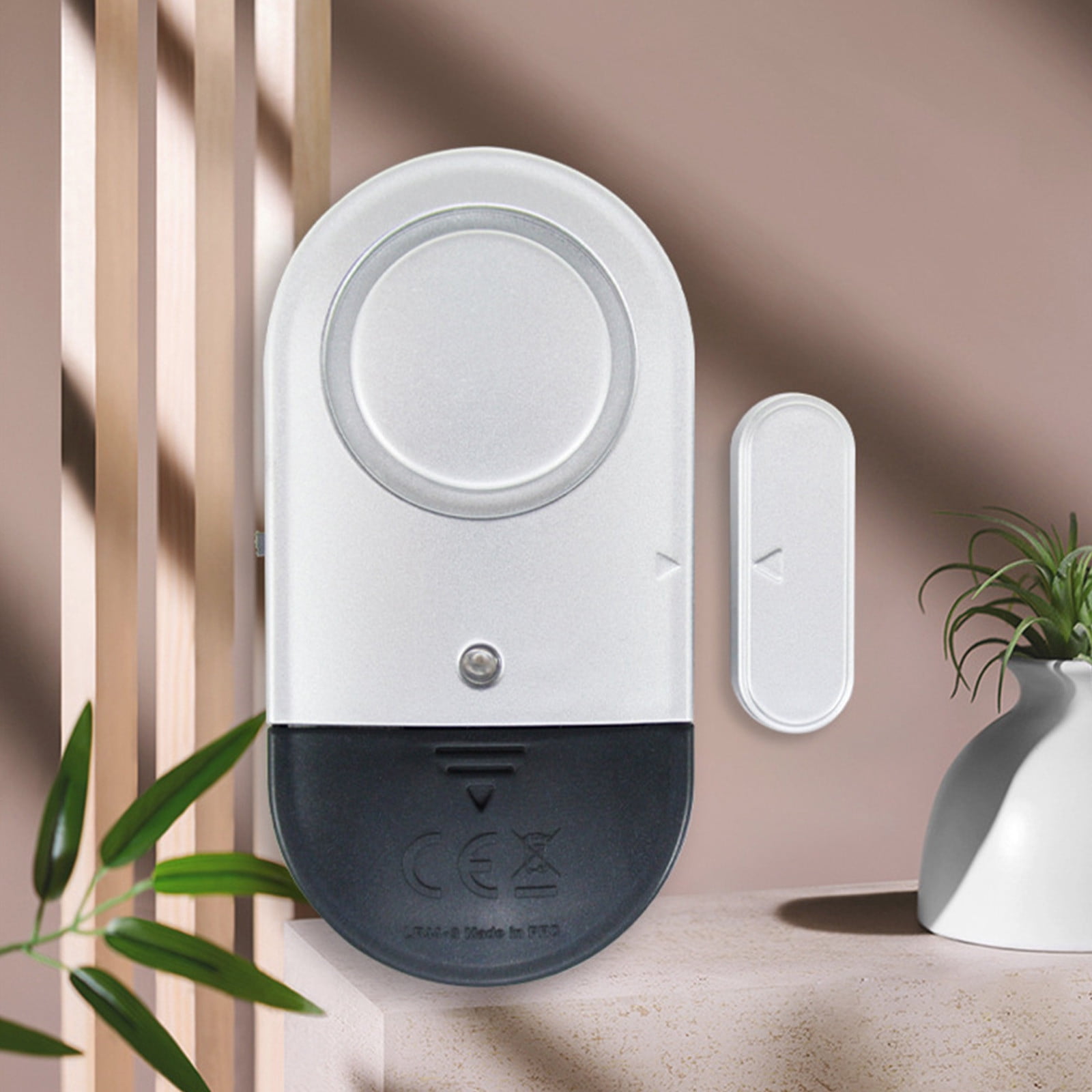 Txmfgh Wireless Door Alarm with 125dB Siren - Easy Install, Battery-Powered Home Security for Kids & Elderly Safety - Ideal for Doors, Windows, Cabinets, and Offices