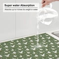 thumbnail image 5 of Cauagu Cute goose Dish Drying Mat,24*18 inch Absorbent Dish Drainer Kitchen Counter,Dish Drying Pad for Countertops,Sinks,Draining Racks, 5 of 7