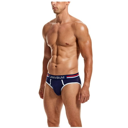 

Reduce Briefs MIARHB Men s Lanvibum Mid-Rise Contrast Briefs XL Royal Blue 2023