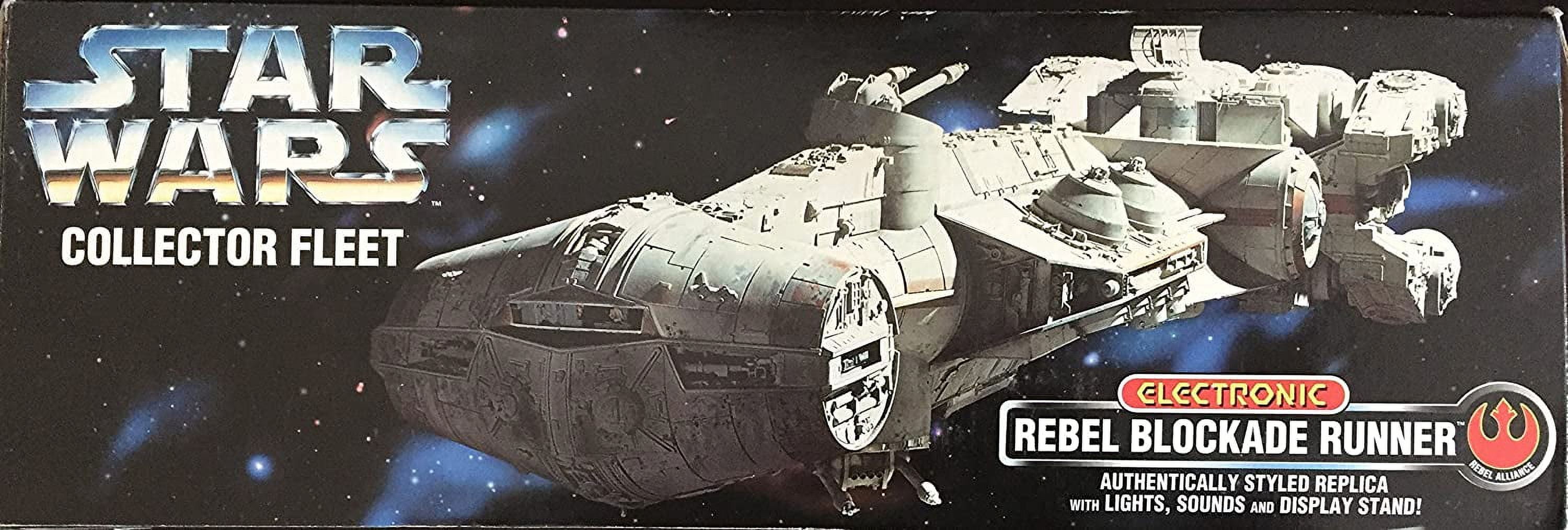 Star Wars Collector Series Electronic Rebel Blockade Runner Ship
