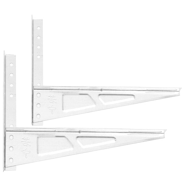 KAKOWELY 1 par de soportes para condensador de aire acondicionado, 1 soporte para condensador de aire acondicionado
