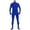 Blue, variant on Men's and Women's Spandex Open Face Bodysuit Costume Adult Stretchy Halloween Cos Body Suit Suit Outfits