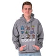 thumbnail image 5 of Mega Man Squad Goals Game Characters Hoodie Sweatshirt Women Men Brisco Brands S, 5 of 6