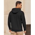 thumbnail image 5 of COOFANDY Mens Lightweight Pullover Hoodie with Pockets Long Sleeve Hooded Sweatshirt, 5 of 6