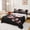 Flower 11, variant on Erosebridal Girls Cherry Blossoms Twin Sheet Sets, Japanese Style Bedding, Black Pink, 3pcs