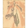 thumbnail image 2 of Greene, Taylor 26x32 Black Ornate Wood Framed with Double Matting Museum Art Print Titled - Horse 1, 2 of 4