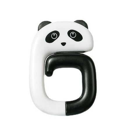 

MATHOWAL Travel Portable Plastic Bag Cute Animal Hook for Hanging Decorative Table Purse Bag Hooks Wall Hanger Holder Handbag Hanger