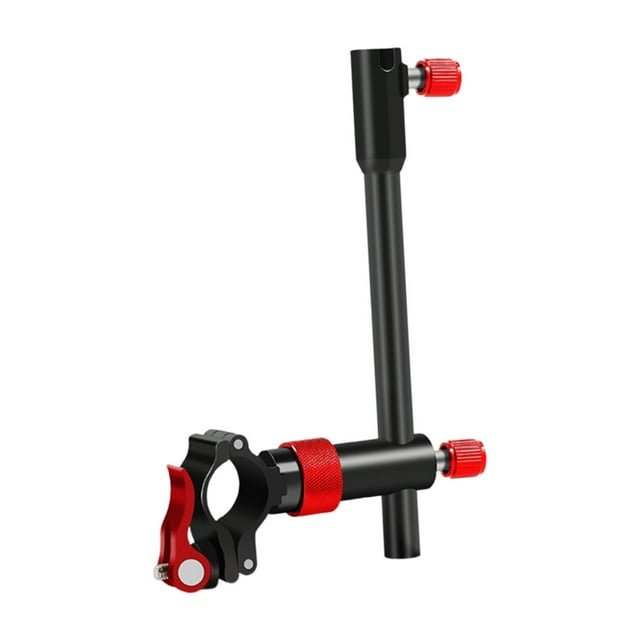 ZheElen Support de Canne à Pêche en Alliage d'Aluminium pour Plateforme, Support Réglable Robuste, Rotation à 360 Degrés, Protection des Poissons, Plateau pour Appâts