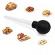 thumbnail image 4 of Fiudx Ofertas relámpago del día Utensilio de cocina para asar carne de pavo, res, cerdo y pollo, de 28 ml, 4 of 7