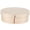 Light Brown, variant on Nieyigj Wooden Bento Box 6.9x5.3 inches / 17.5x13.5 cm Portable Lunch Container with Partition Light Brown