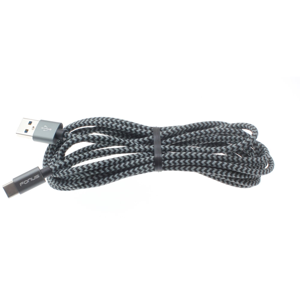 Type-C 10ft USB Cable Charger Cord Power Wire USB-C W4B for Samsung Galaxy Tab Active Pro S3 9.7 S6 10.5 S5e 10.5 S4 10.5 A 10.1 (2019) S9 Plus, S8 Plus, active S10e S10 Plus 5G Note 9 8 10
