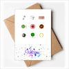 Casino Small Element Illustration Welcome Back Greeting Cards Envelopes Blank