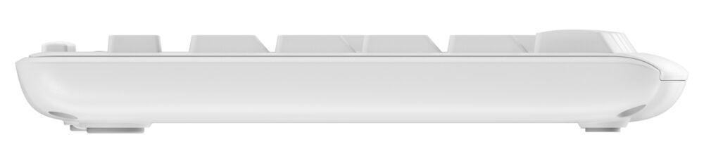 Logitech Wireless Keyboard and Mouse Combo, Comfortable Typing,  Durable and Resilient, White