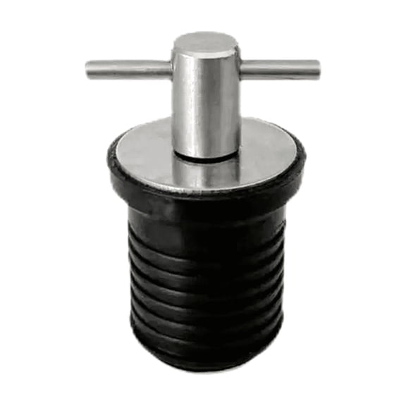 Adjustable T-Handle Twist-in Boat Drain Plug Bung Socket for Kayak Canoe Marine Yacht Speedboat Boat Hardware 32mm,1 * marine rubber plug