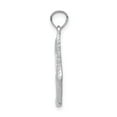 thumbnail image 2 of FJC Finejewelers 14k White Gold White Running Shoe with Wings Charm, 2 of 2