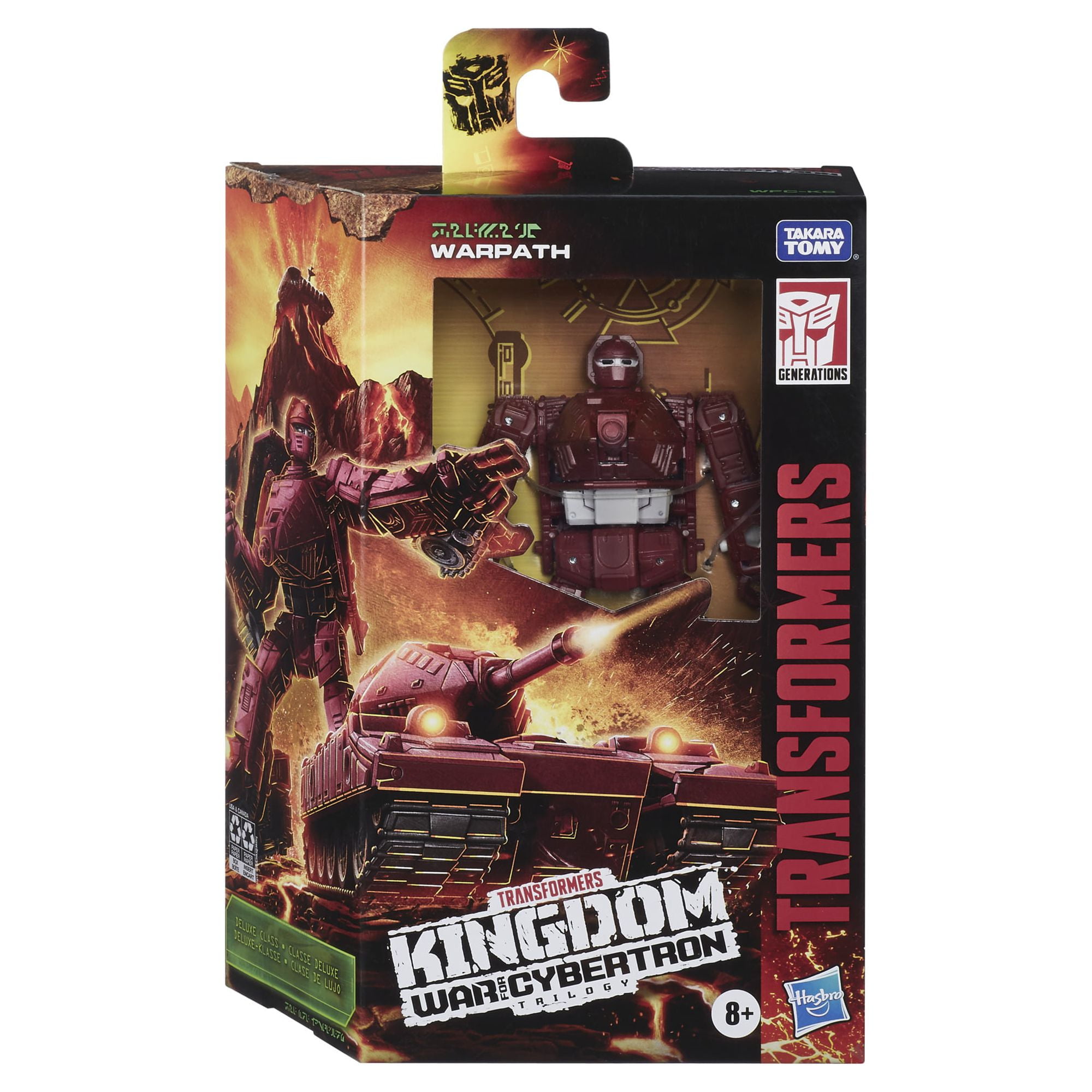 Transformers Generations War for Cybertron: Kingdom Deluxe WFC-K6 Warpath