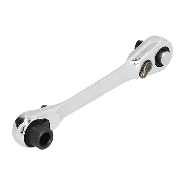 2 Ended Drive Spanner, Professional 72 Teeth Miniature Mini Socket Ratchet Wrench For Small Space Operations For Screwing Nut For Car Repair