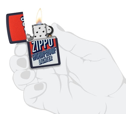 Zippo Lighter - Customized Engraved Message on Windproof Windproof 46486