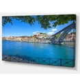 thumbnail image 2 of Douro Rivière et Pont de Fer Portugal - Art sur Toile Paysage Extra Large, 2 of 3
