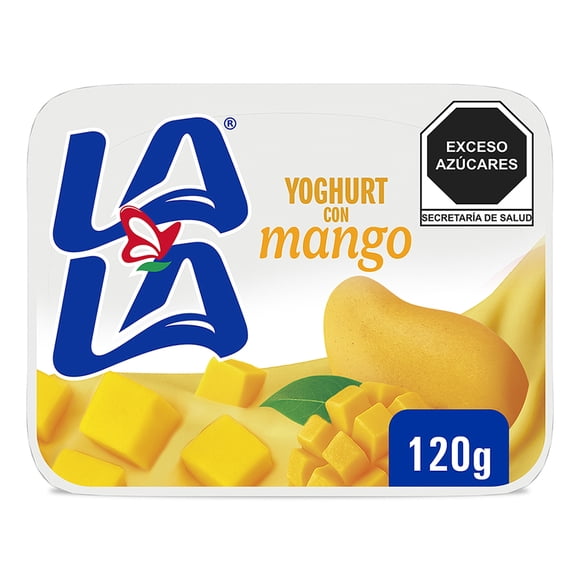Yoghurt batido Lala con mango natural y proteínas 120 g