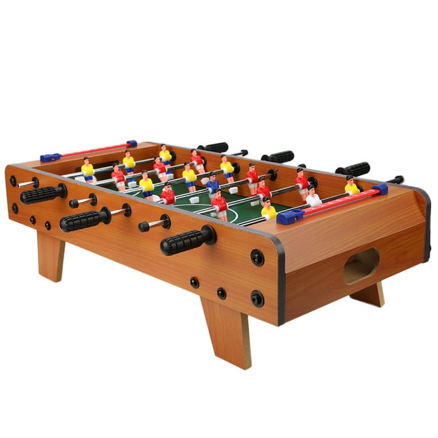Wonderful Gift Portable Table Soccer, Table Soccer Game, Home Children's Playroom For Kids Children Wood Color