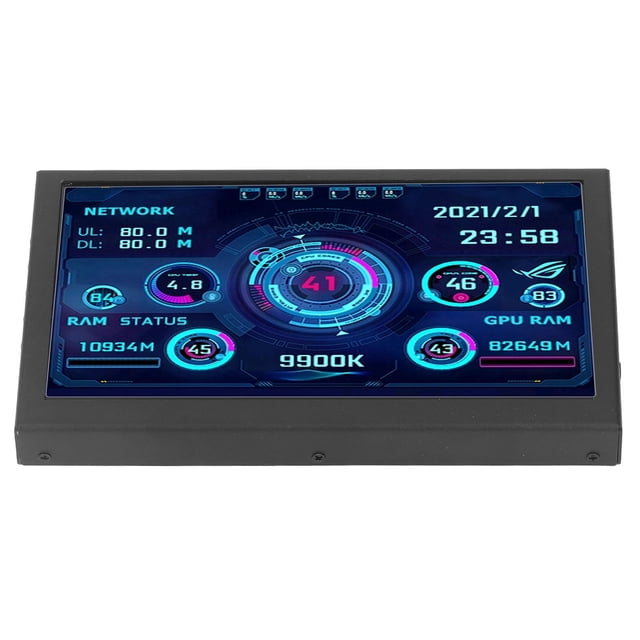 Pantalla de visualización, monitor de computadora Pantalla secundaria Monitor de PC Pantalla de monitor creada magistralmente