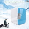 thumbnail image 3 of (Blue)Mini 4l Fridge portable Refrigerators Dual-use High Efficiency For Car and household, 3 of 4