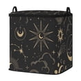 thumbnail image 2 of HCBY Patterned Quilt Storage Bag, 19.68 Inch Foldable Non-Woven Organizer, Zippered Dustproof Tote with Sturdy Handle, for Bedroom Closet and Sundries, 2 of 6