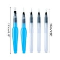 thumbnail image 2 of Milue 3/6 Pcs Water Brush Pens Set Refillable for Blending Colors Creating Shades, 2 of 16