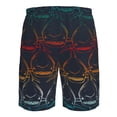 thumbnail image 6 of Kdxio Cartoon Sharks Pattern Mens Casual Shorts - Drawstring Summer Beach Sports Shorts for Men, 6 of 9