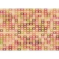thumbnail image 1 of Ahgly Company Machine Washable Indoor Rectangle Transitional Bright Orange Area Rugs, 2' x 4', 1 of 7