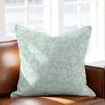 thumbnail image 5 of Throw Pillow Covers 16x16 Inch, Botanical Rose Bud Decorative Pillow Cases for Couch Sofa Bed, Vintage Pale Green Floral Leaves Farmhouse Cotton Linen Square Home Decor Pillowcases, 5 of 9