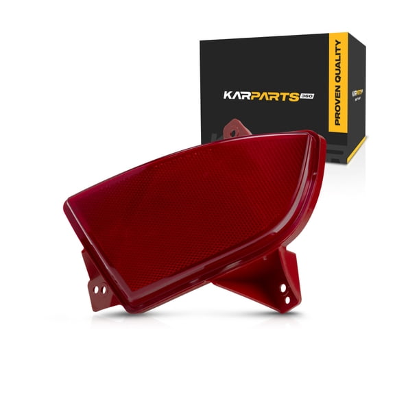 For Honda Pilot 2019 2020 2021 2022 Reflector Passenger Side | Rear | CAPA Certified | Red Lens | Replacement For HO1185122, HO1185122C | 33505-TG7-A01
