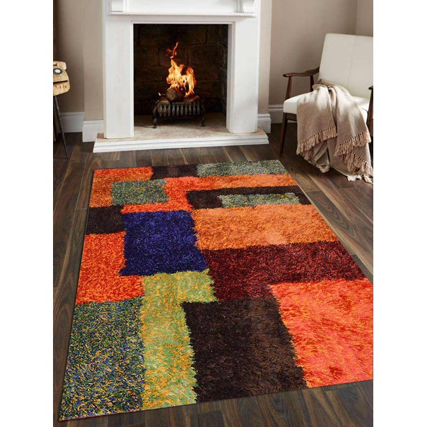 Rugsotic Carpets Hand Tufted Polyester 4' x 6' Solid Area Rug
