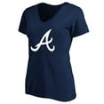 thumbnail image 2 of Women's-Profile Ronald Acu-a Jr. Navy Atlanta Braves Plus Size Name & Number T-Shirt, 2 of 3