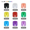thumbnail image 3 of Clothes Hanger Marker 4XL/3XL/2XL/XL/L/M/S/XS/XXS Size Tag Fit 3.5mm Rod for Garment Clothing Color Coding,290pcs, 3 of 5